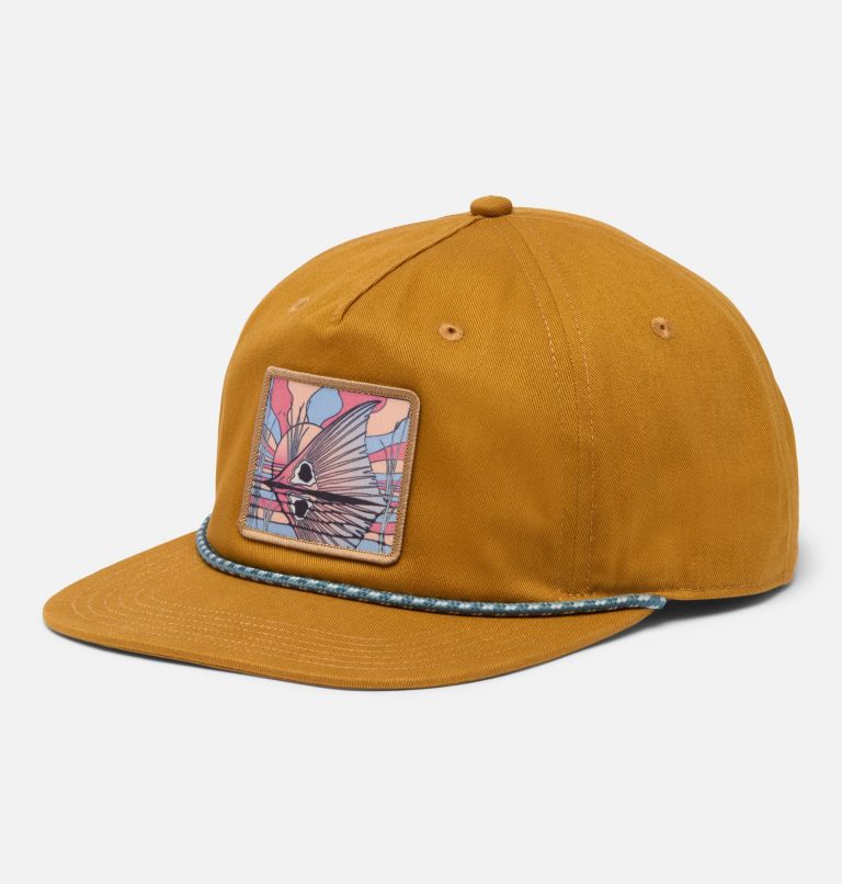 PFG Back Tack Snap Back, Color: Maple Sugar, Redfish Shine, image 1