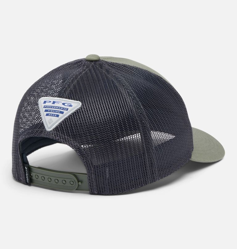 PFG Uncharted Mesh Snap Back Cap, Color: Cypress, PFG FOTW, image 2