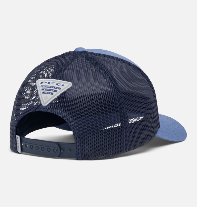 PFG Uncharted Mesh Snap Back Cap, Color: Bluebell, PFG FOTW, image 2