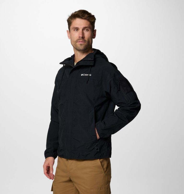 Men's Challenger II Windbreaker, Color: Black, image 3