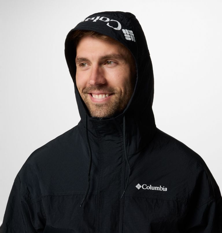 Men's Challenger II Windbreaker, Color: Black, image 4