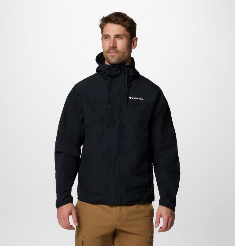 Men's Challenger II Windbreaker, Color: Black, image 1