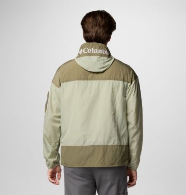 Men's Challenger II Windbreaker, Color: Safari, Stone Green, image 2
