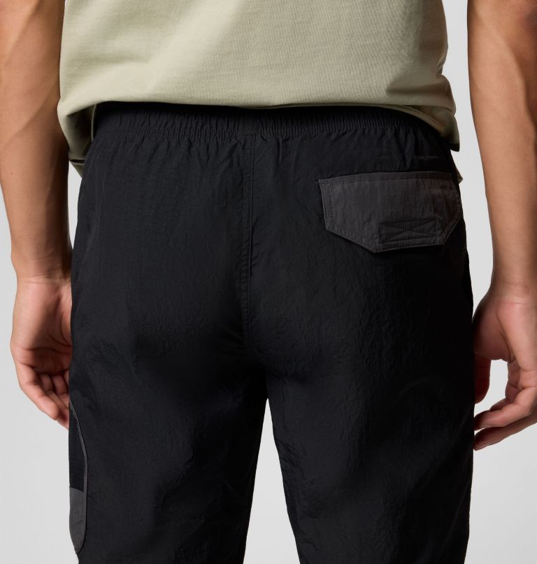 Pantalones cortavientos Challenger para hombre, Color: Black, Shark, image 5