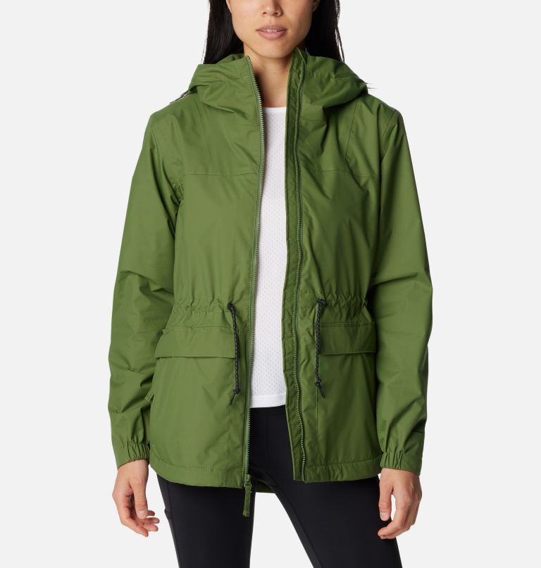 Womens lined rain jacket sale with hood