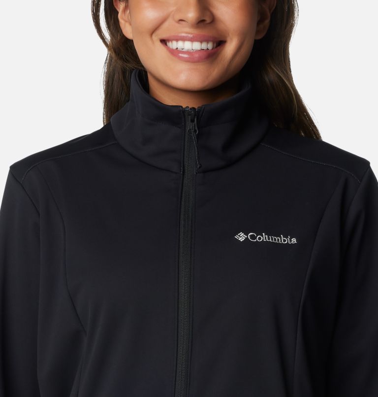 Women's Malta Springs Softshell Jacket, Color: Black, image 4