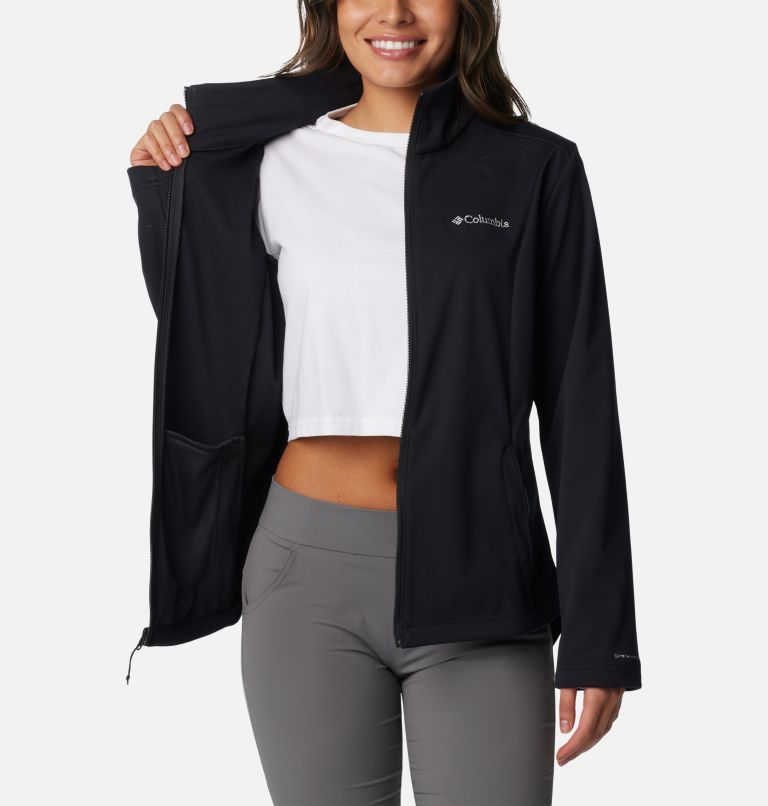 Women's Malta Springs Softshell Jacket, Color: Black, image 5