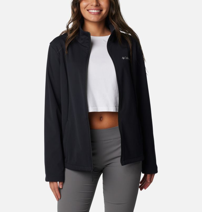 Women's Malta Springs Softshell Jacket, Color: Black, image 6