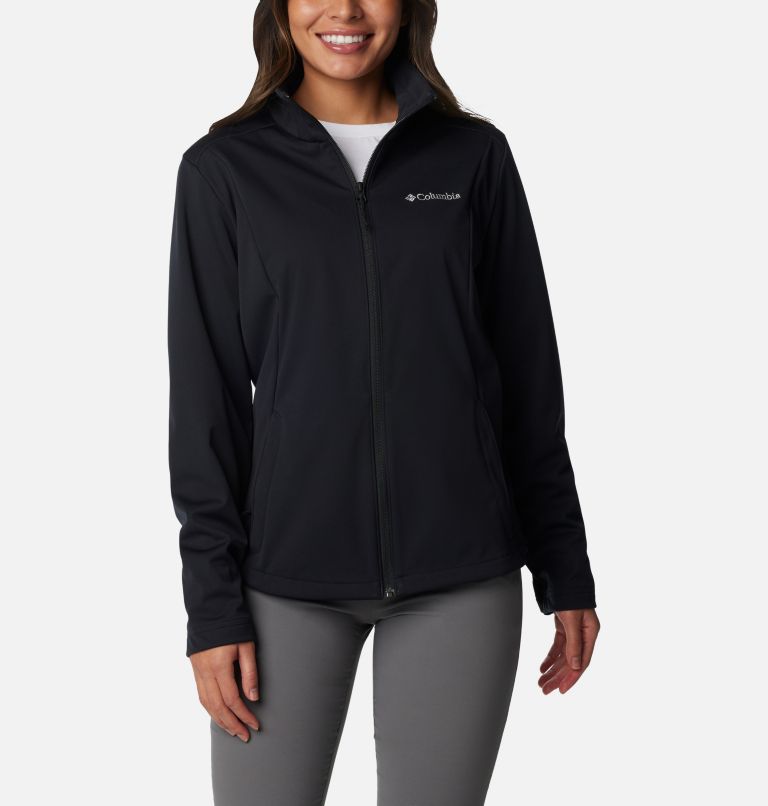 Women's Malta Springs Softshell Jacket, Color: Black, image 1