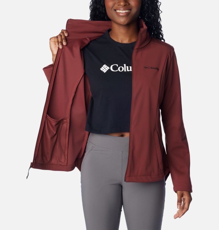 Women's Malta Springs Softshell Jacket, Color: Spice, image 5