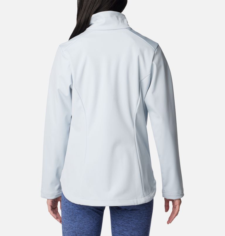 Chaqueta de senderismo softshell Malta Springs para mujer, Color: Cirrus Grey, image 2