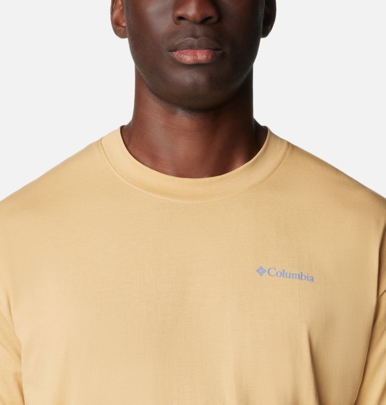 T-shirt imprimé Black Butte pour homme, Color: Light Camel, Road Trip Vibes, image 4
