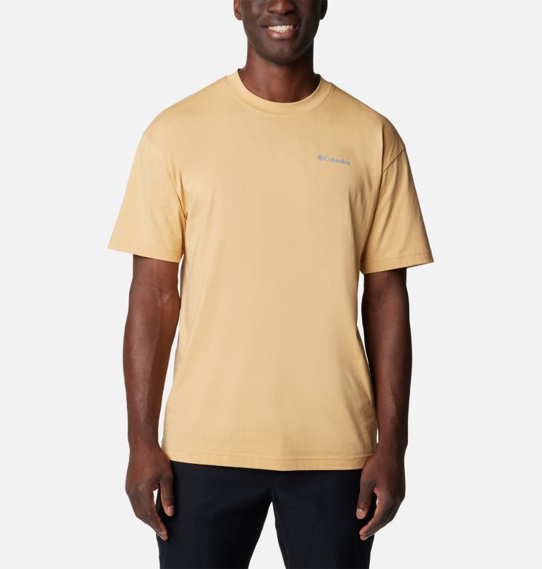 T-shirt imprimé Black Butte pour homme, Color: Light Camel, Road Trip Vibes, image 2