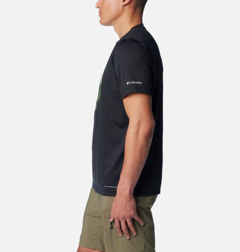 Ice Lake II SS Tee, Color: Black, Boundless Borders, image 3