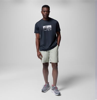 T-shirt tecnica Ice Lake II da uomo, Color: Black, Peak Direction, image 2