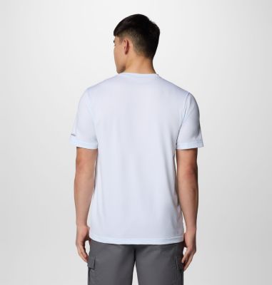 T-shirt tecnica Ice Lake II da uomo, Color: White, Peak Direction, image 6