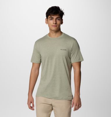 Men's Kwick Hike Technical Graphic T-Shirt, Color: Safari Heather, Planet Watch, image 10