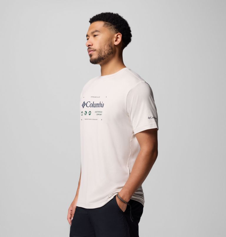 Men's Kwick Hike Graphic Short Sleeve T-Shirt, Color: Dark Stone Heather, Iconic Brand, image 4