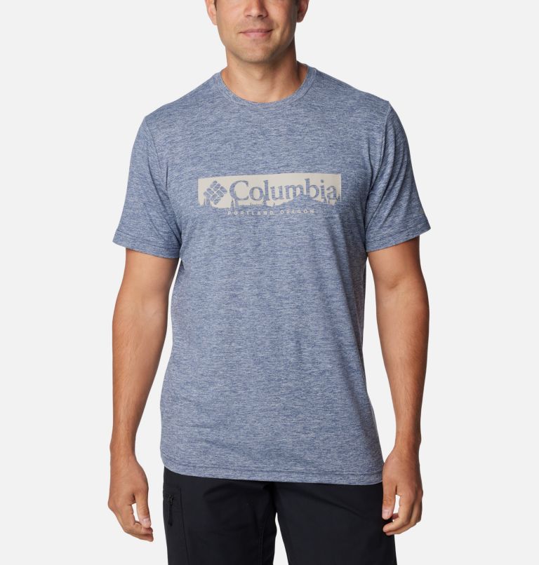 COLUMBIA Columbia Hike™ Graphic SS Tee, Deep jade Men's T-shirt