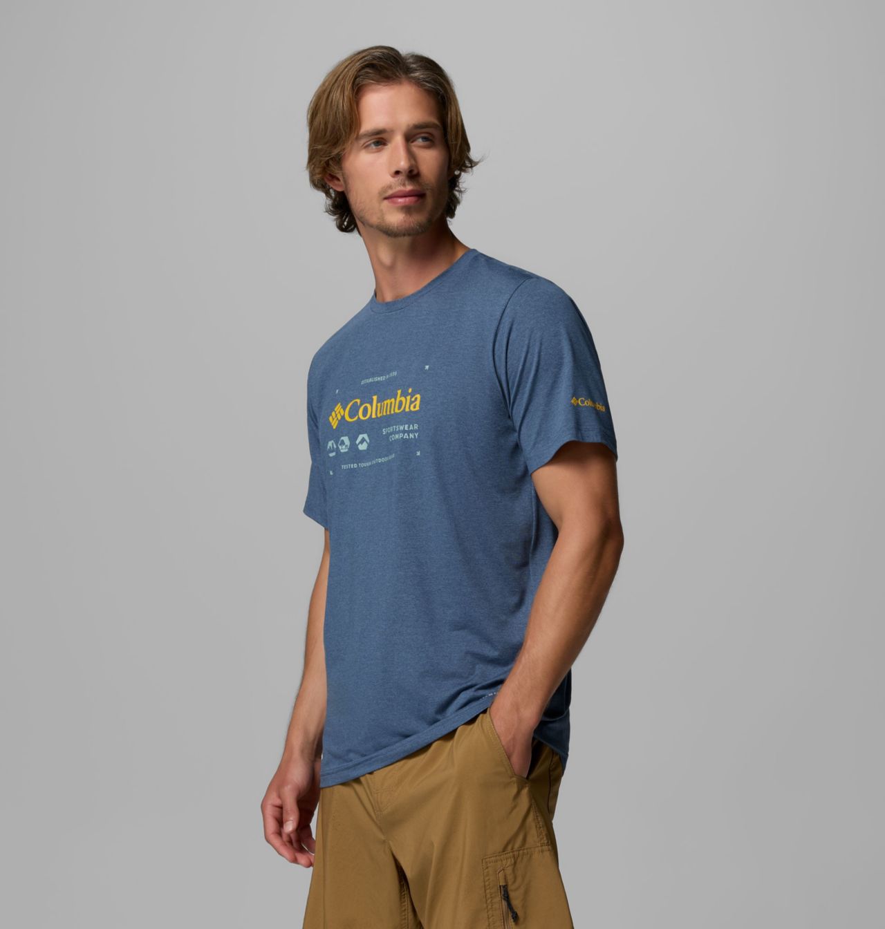 Men's Kwick Hike™ Graphic Short Sleeve T-Shirt | 481 | XL 4