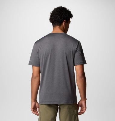 T-shirt Technique Kwick Hike Homme, Color: Black Heather, Peaked Lifestyle, image 8