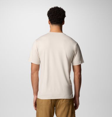 T-shirt Technique Kwick Hike Homme, Color: Dark Stone Heather, Peak Direction, image 12