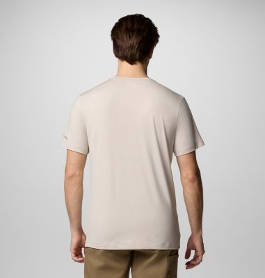 T-shirt Technique Kwick Hike Homme, Color: Dark Stone Heather, Peaked Lifestyle, image 2