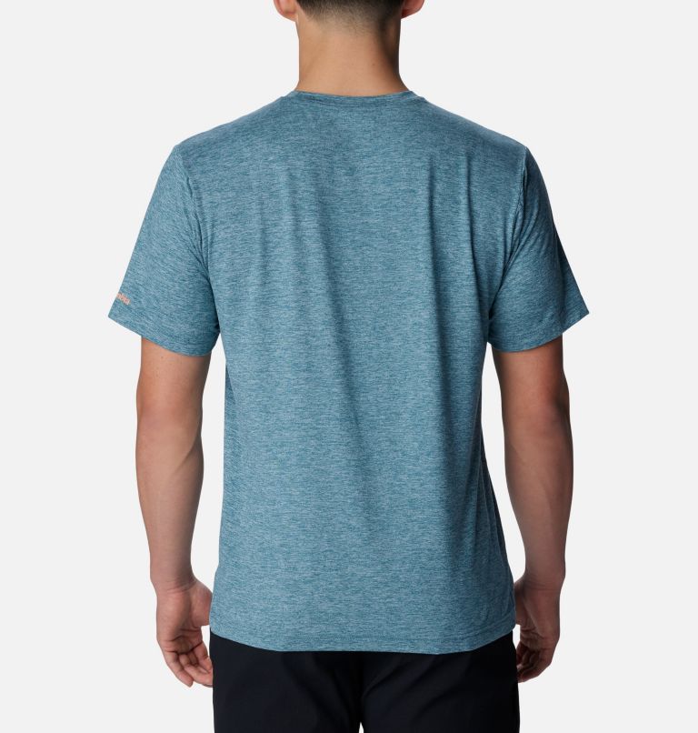 Kwick Hike Technical T-Shirt für Männer, Color: Cloudburst, Tested Tough PDX, image 2