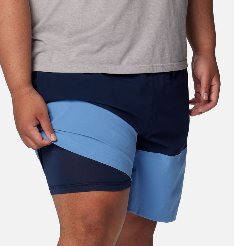 Short doublé Summertide pour homme – Tailles fortes, Color: Collegiate Navy, Skyler, image 6