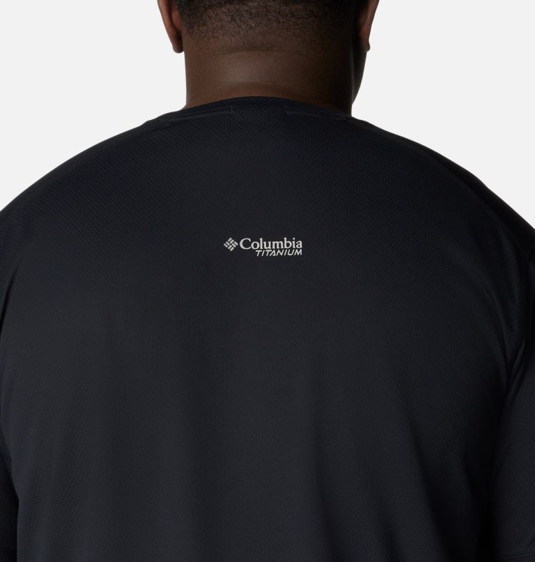 Men's Summit Valley Short Sleeve Crew Shirt - Big, Color: Black, image 5