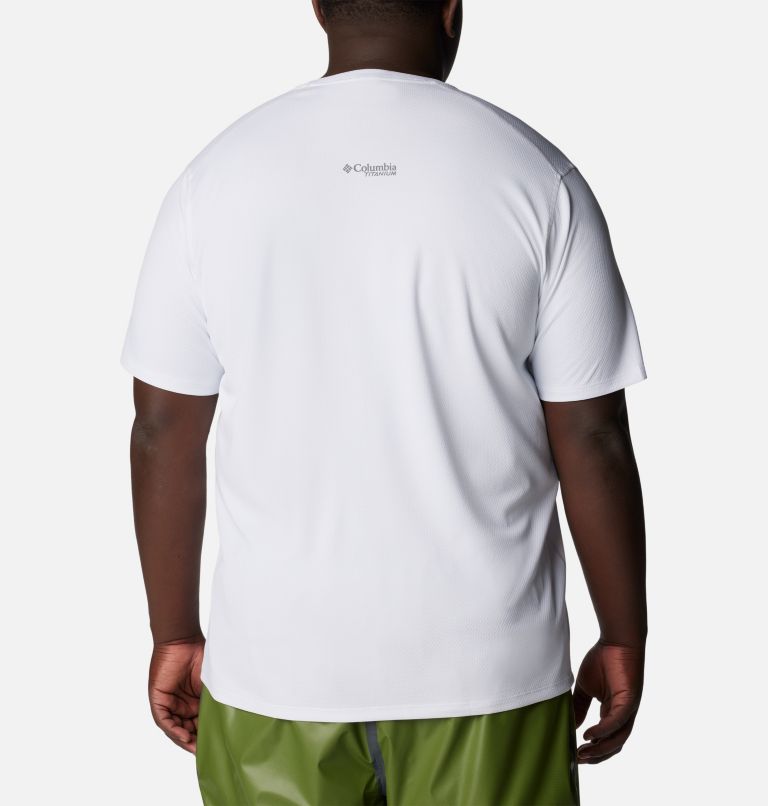 Men's Summit Valley Short Sleeve Crew Shirt - Big, Color: White, image 2