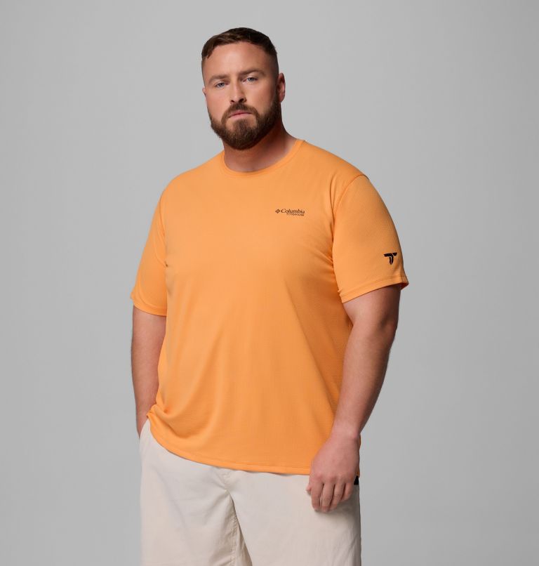 T-shirt col rond à manches courtes Summit Valley pour homme – Tailles fortes, Color: Koi, image 1