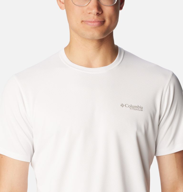 Men's Summit Valley Short Sleeve Crew Shirt - Tall, Color: White, image 4