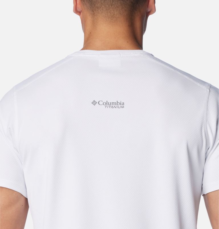 Men's Summit Valley Short Sleeve Crew Shirt - Tall, Color: White, image 5