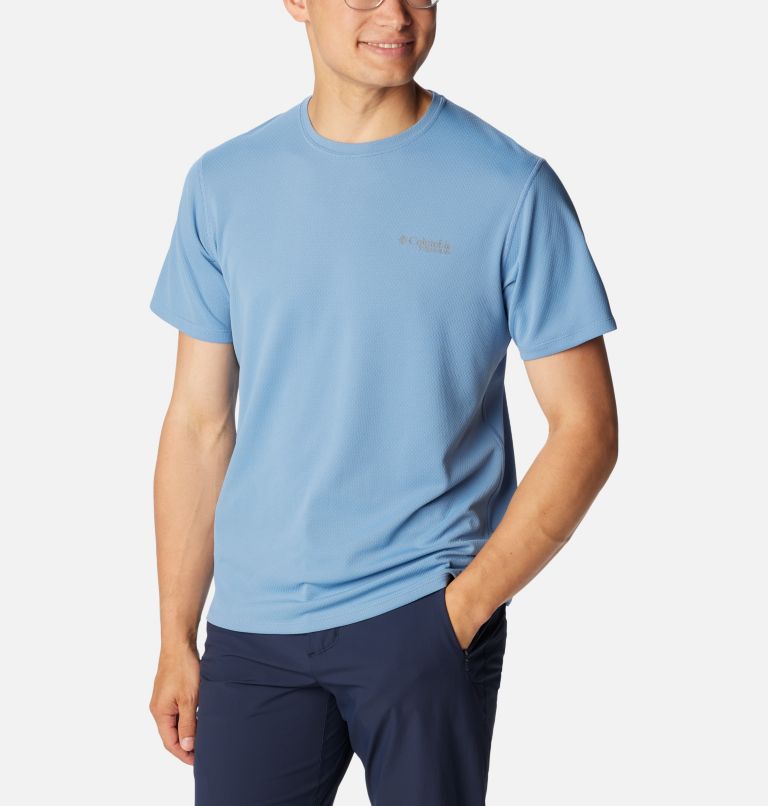 Men's Summit Valley Short Sleeve Crew Shirt - Tall, Color: Skyler, image 5