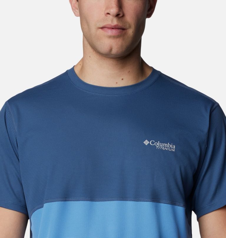 T-shirt col rond imprimé à manches courtes Cirque River pour homme, Color: Dark Mountain Skyler, image 4