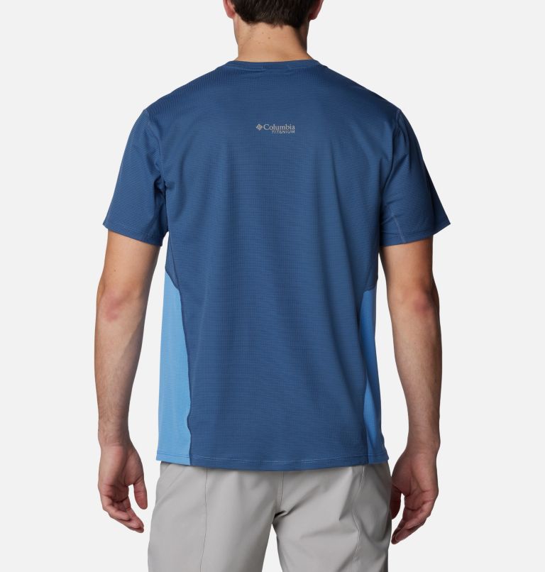 T-shirt col rond imprimé à manches courtes Cirque River pour homme, Color: Dark Mountain Skyler, image 2
