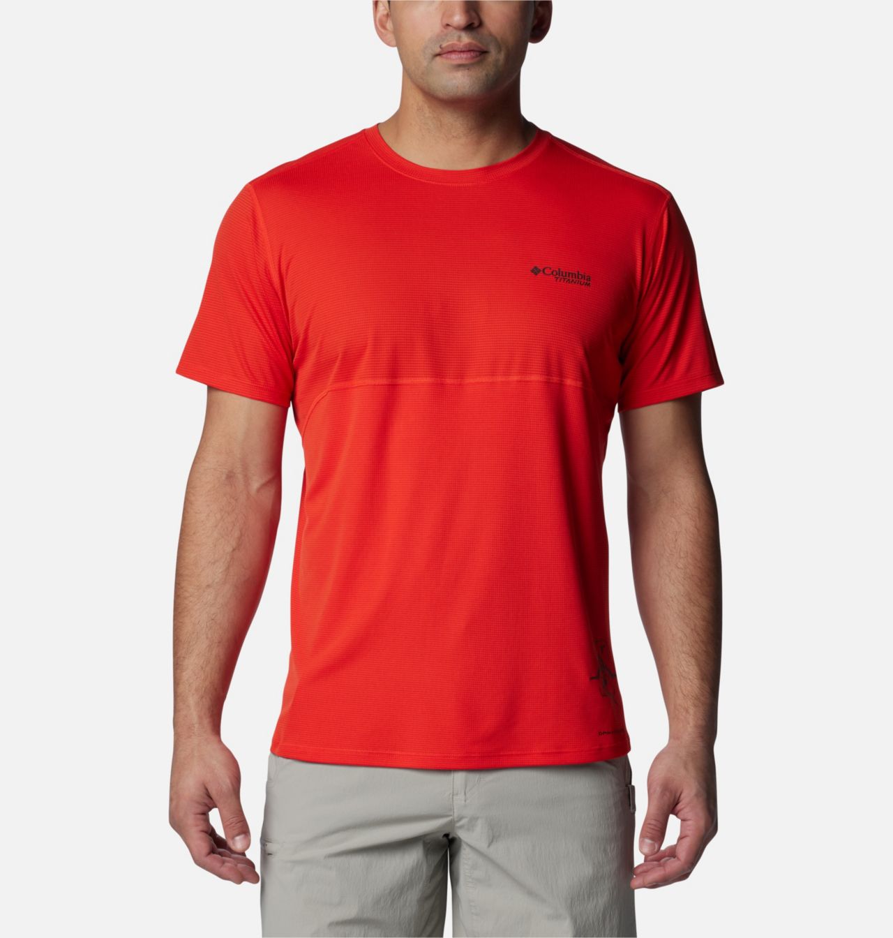 T-shirt col rond imprimé à manches courtes Cirque River™ pour homme 1