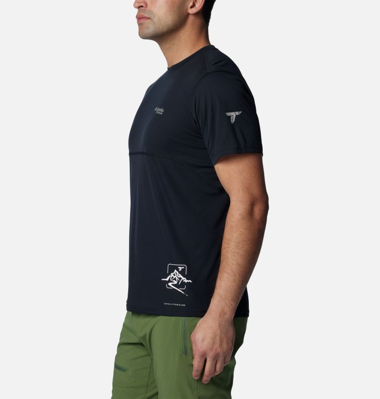 Men's Cirque River Technical T-Shirt, Color: Black, image 3