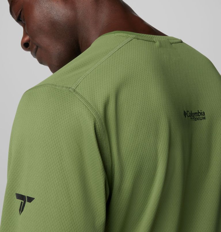 T-shirt col rond à manches longues Summit Valley pour homme, Color: Canteen, image 6