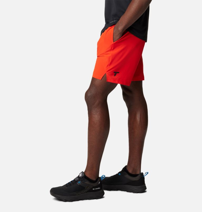 Shorts de senderismo Malta Springs para hombre, Color: Spicy, image 3