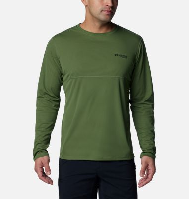 Columbia Zero Rules Long Sleeve Shirt Longsleeve (S, Grey)