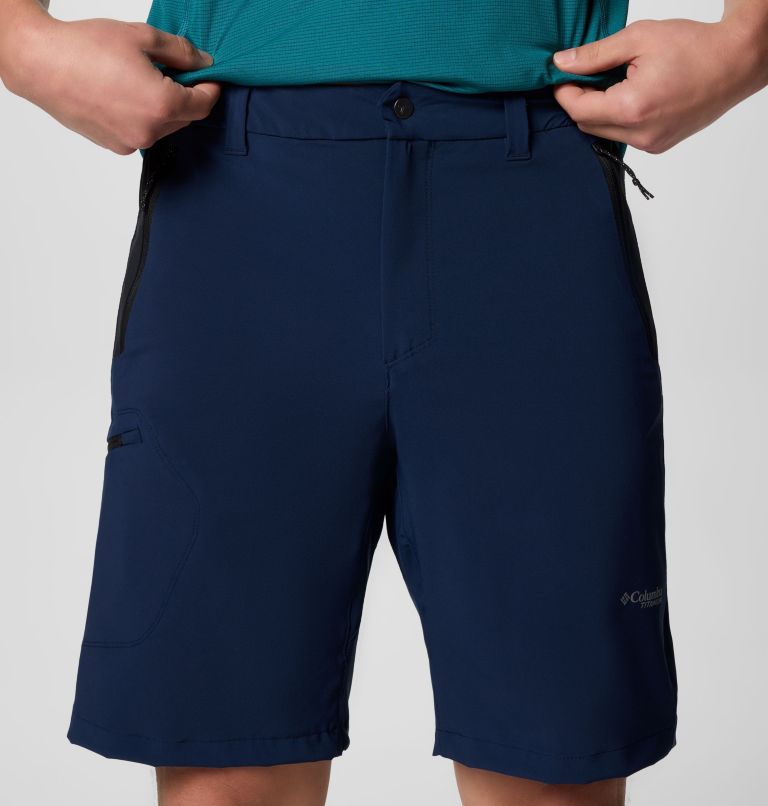 Men's Triple Canyon Shorts II, Color: Collegiate Navy, Black, image 5