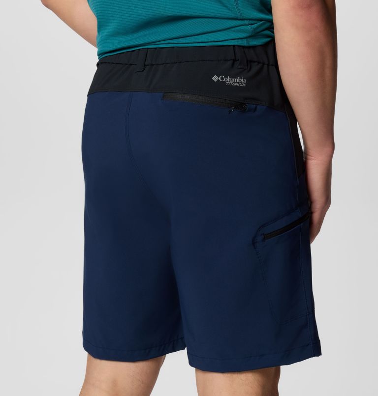 Men's Triple Canyon Shorts II, Color: Collegiate Navy, Black, image 6