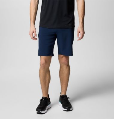 Men's Triple Canyon II Hiking Shorts, Color: Collegiate Navy, Black, image 1