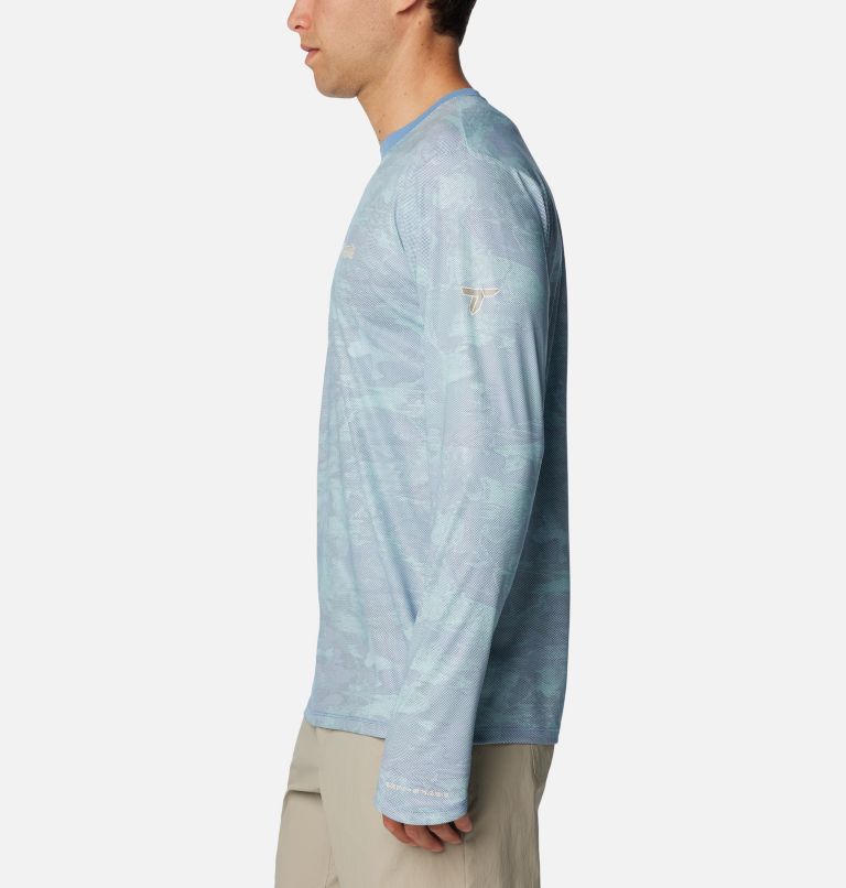 T-shirt col rond à manches longues Summit Valley Sun Deflector pour homme, Color: Skyler Beachwood, image 3