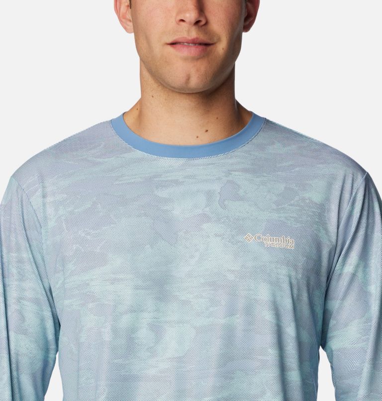 T-shirt col rond à manches longues Summit Valley Sun Deflector pour homme, Color: Skyler Beachwood, image 4
