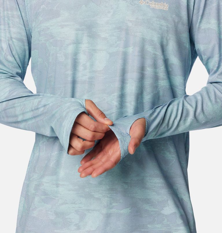 T-shirt col rond à manches longues Summit Valley Sun Deflector pour homme, Color: Skyler Beachwood, image 6