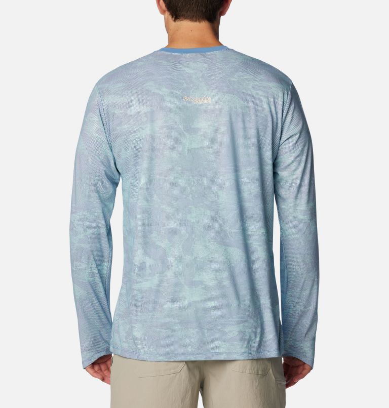 T-shirt col rond à manches longues Summit Valley Sun Deflector pour homme, Color: Skyler Beachwood, image 2