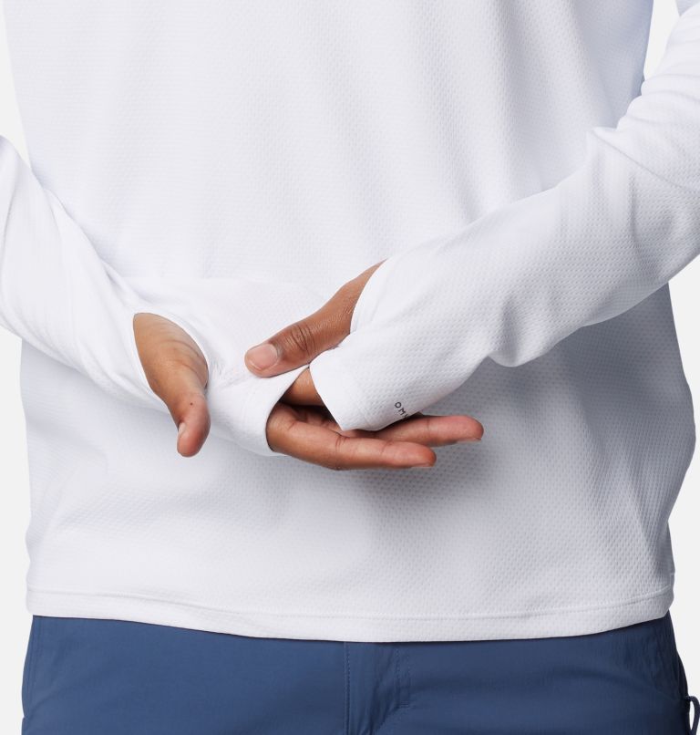 Men's Summit Valley Hoodie, Color: White, image 6
